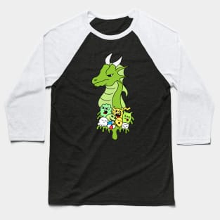 Dragon Doodle Baseball T-Shirt
